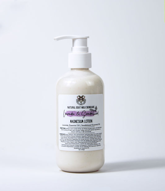 Relax and Revive with Crazy Goat Soaps Magnesium Goat Milk Lotion