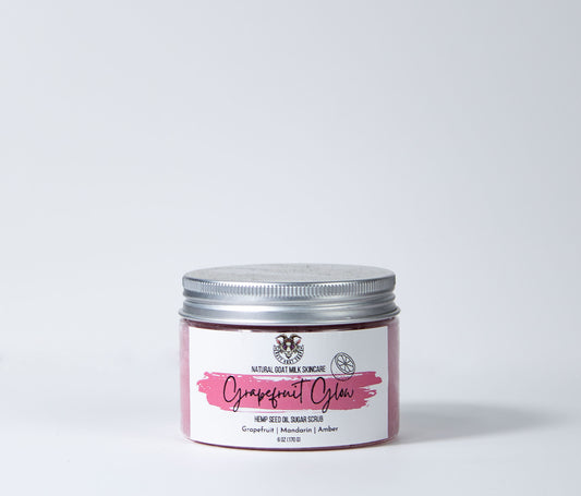 Perfect for Sensitive and dry skin. Gently exfoliate dry skin and moisturize at the same time with hemp seed sugar scrub