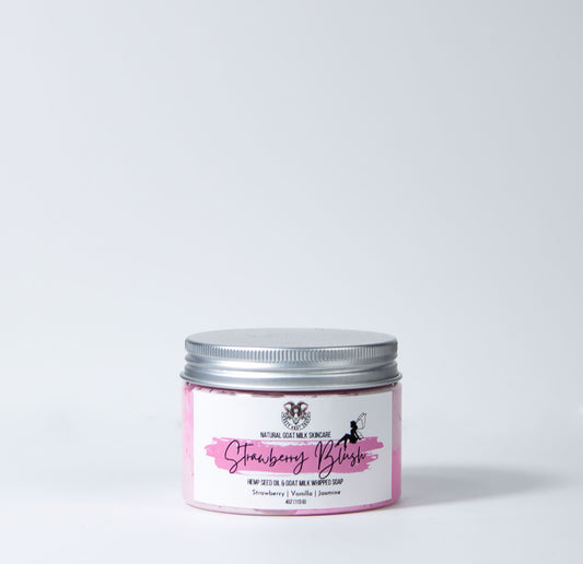 Enjoy bath time even more with Crazy Goat Soaps Goat Milk Whipped Soap